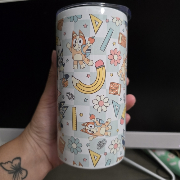 Bluey back to school child size tumbler - Picture 2 of 3